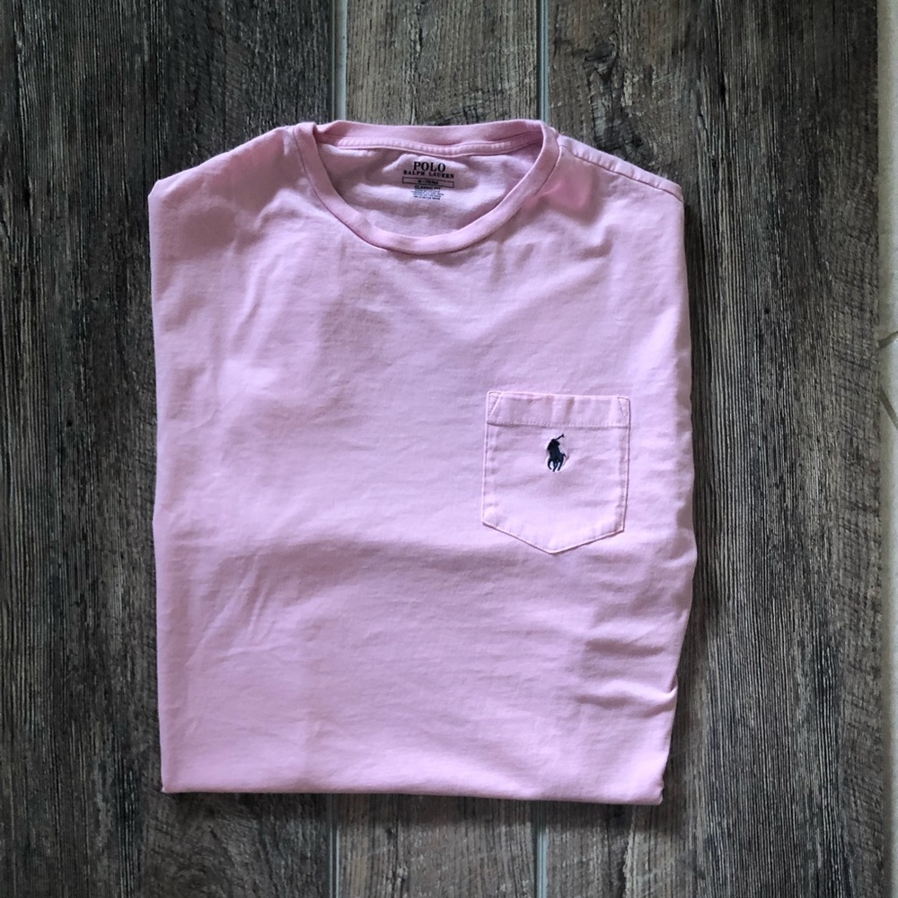 POLO RALPH LAUREN CREW POCKET TEE SHIRT M Men’s